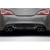 2010-2016 Hyundai Genesis Twins Carbon Fiber Rear Lip - image 1