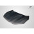 2016-2021 Honda Civic Broman Hood - 1 Piece - image 3