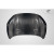 2016-2021 Honda Civic Broman Hood - 1 Piece - image 8