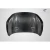 2016-2021 Honda Civic Broman Hood - 1 Piece - image 10