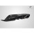 2014-2016 Mercedes CLA Class Carbon Creations Burnout Rear Diffuser - 1 Piece - image 3