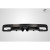 2014-2016 Mercedes CLA Class Carbon Creations Burnout Rear Diffuser - 1 Piece - image 2
