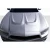2011-2014 Dodge Charger Circuit Hood - 1 Piece - image 3
