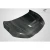 2016-2021 Honda Civic Time Attack Carbon Fiber Hood - image 12
