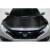 2016-2021 Honda Civic Type R Look Hood - 1 Piece - image 1