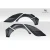 2016-2021 Honda Civic HB Speedster Widebody Rear Fender Flares - 6 Pieces - image 4