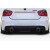2006-2011 BMW 3 Series E90 E91 M Performance Look Rear Diffuser - 1 Piece - image 1