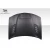 2006-2010 Dodge Charger Hellcat Redeye Look hood - 1 Piece - image 9