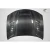 2015-2023 Dodge Charger Hellcat Redeye Look Carbon Fiber Hood - image 8