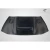 2006-2010 Dodge Charger Hellcat Redeye Look hood - 1 Piece - image 3