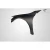 2018-2022 Honda Accord OEM Look Carbon Fiber Fender - image 5