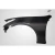 2007-2015 Infiniti G Sedan OEM Look Carbon Fiber Fender - image 3