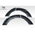 2020-2025 Ford Explorer Duraflex Warder Rear Fender Flares - 2 Pieces - image 3