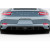 2017-2019 Porsche 911 Carrera Nimbi Rear Diffuser - 1 Piece - image 4