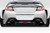 2022-2023 Toyota GR86 / Subaru BRZ Duraflex Taka Rear Diffuser 2 Pieces