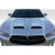 2011-2014 Dodge Charger Redeye Look Hood - 1 Piece - image 1