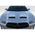 2011-2014 Dodge Charger Redeye Look Hood - 1 Piece - image 1