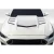 2018-2023 Ford Mustang Interceptor Hood - 1 Piece - image 1