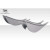 2005-2009 Ferrari F430 AF-1 Rear Diffuser Fins (GFK) - 4 Piece - image 4