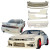 FRP MSPO Body Kit 4pc > Nissan 240SX (S14) 1997-1998 - image 4