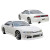 ModeloDrive FRP MSPO Body Kit 4pc > Nissan 240SX (S14) 1995-1996 - image 4
