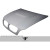 2008-2014 BMW X6M E71 E72 AF-1 Hood (GFK) - 1 Piece (S) - image 3