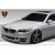 2011-2016 BMW 5 Series F10 4DR Eros Version 1 Front Bumper - 1 Piece - image 3