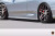 1999-2004 Ferrari 360 Modena Eros Version 1 Side Skirt Rocker Panels 2 Piece