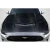 2018-2023 Ford Mustang Interceptor Carbon Fiber Hood - image 1