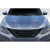 2016-2019 Nissan Sentra Duraflex JS Hood - 1 Piece - image 3