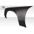 1979-1993 Ford Mustang Manta Front Fender Flares - 2 Pieces ( +3 inches ) - image 4