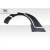 2011-2014 Subaru Impreza WRX STI 4DR Magna Wide Body Rear Fender Flares - 6 Pieces - image 4