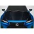2021-2025 Lexus IS OEM Look Carbon Fiber Hood - image 1