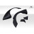 2008-2013 BMW M3 E92 E93 Duraflex Circuit Wide Body Rear Fender Flares - 4 Piece - image 9