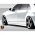2007-2013 Mercedes S Class Eros Version 1 Side Skirts - image 4
