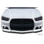 2011-2014 Dodge Charger Couture Polyurethane SRT Look Front Bumper - 1 Piece - image 4