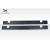 2007-2013 Mini Cooper Hatchback R56 2009-2015 Cooper convertible R57 2012-2015 Cooper Coupe / Roadster R58 R59 DL-R Side Skirt Splitters - 2 Piece - image 4