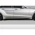2012-2015 Mercedes CLS Eros Version 1 Side Skirts - image 4