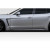 2010-2013 Porsche Panamera Duraflex Aiming Side Skirt Rocker Panels - 2 Pieces - image 1