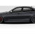 2012-2014 Mercedes C63 W204 4DR Sedan Black Series Look Side Skirts - 2 Piece (S) - image 1