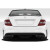 2012-2014 Mercedes C63 W204 4DR Sedan Duraflex Black Series Look Rear Bumper - 1 Piece (S) - image 1