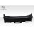 2012-2014 Mercedes C63 W204 4DR Sedan Black Series Look Rear Bumper - 1 Piece (S) - image 3