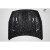 2009-2016 Nissan GT-R R35 AeroForge GT2 Hood - 1 Piece - image 7