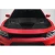 2015-2023 Dodge Charger Hellcat Carbon Fiber Hood - image 1