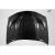 2015-2023 Dodge Charger Geo6ix Dritech Hellcat Look Hood - 1 Piece - image 10