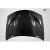 2015-2023 Dodge Charger Geo6ix Dritech Hellcat Look Hood - 1 Piece - image 11