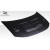 2012-2015 Honda Civic 4DR Kina Hood - 1 Piece - image 7
