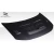 2012-2015 Honda Civic 4DR Kina Hood - 1 Piece - image 8