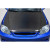 1999-2000 Honda Civic Geo6ix Dritech OEM Look Hood - 1 Piece - image 1