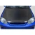 1999-2000 Honda Civic OEM Look Carbon Fiber Hood - image 1